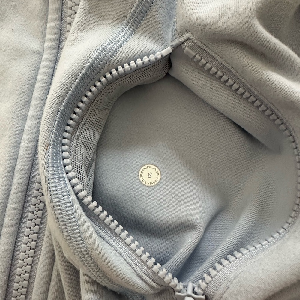 Lululemon Athletica Blue Utility Jacket with High Collar - Picture 5 of 6